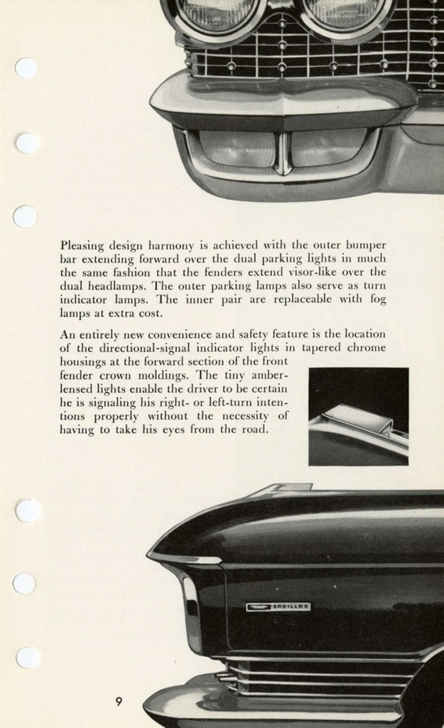 1960 Cadillac Salesmans Data Book Page 72